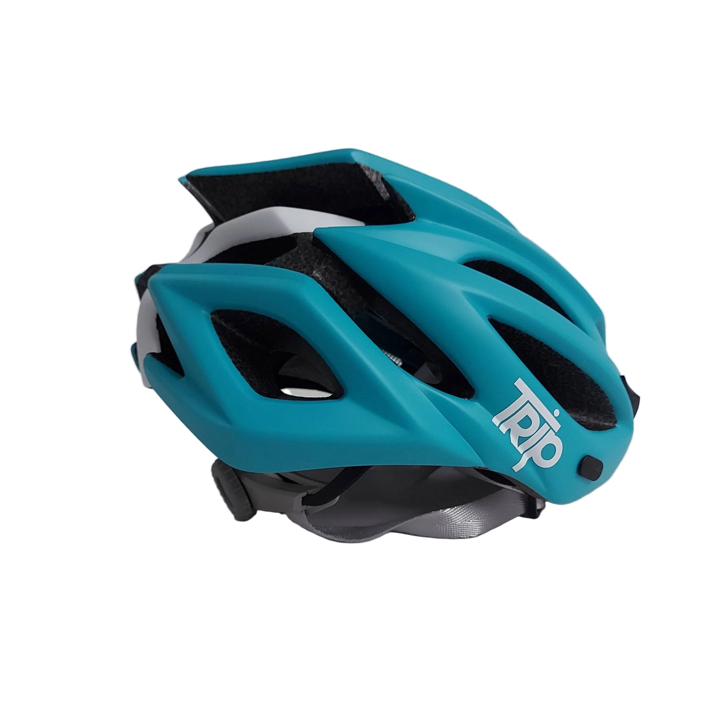 Casco Trip MTB Turquesa | Casco de Ciclismo para Montaña con Ventilación