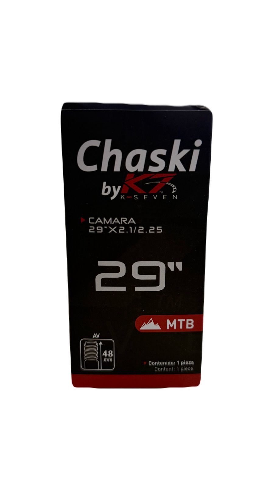 Cámara Chaski Aro 29" x2.1/2.25 - K SEVEN - MTB