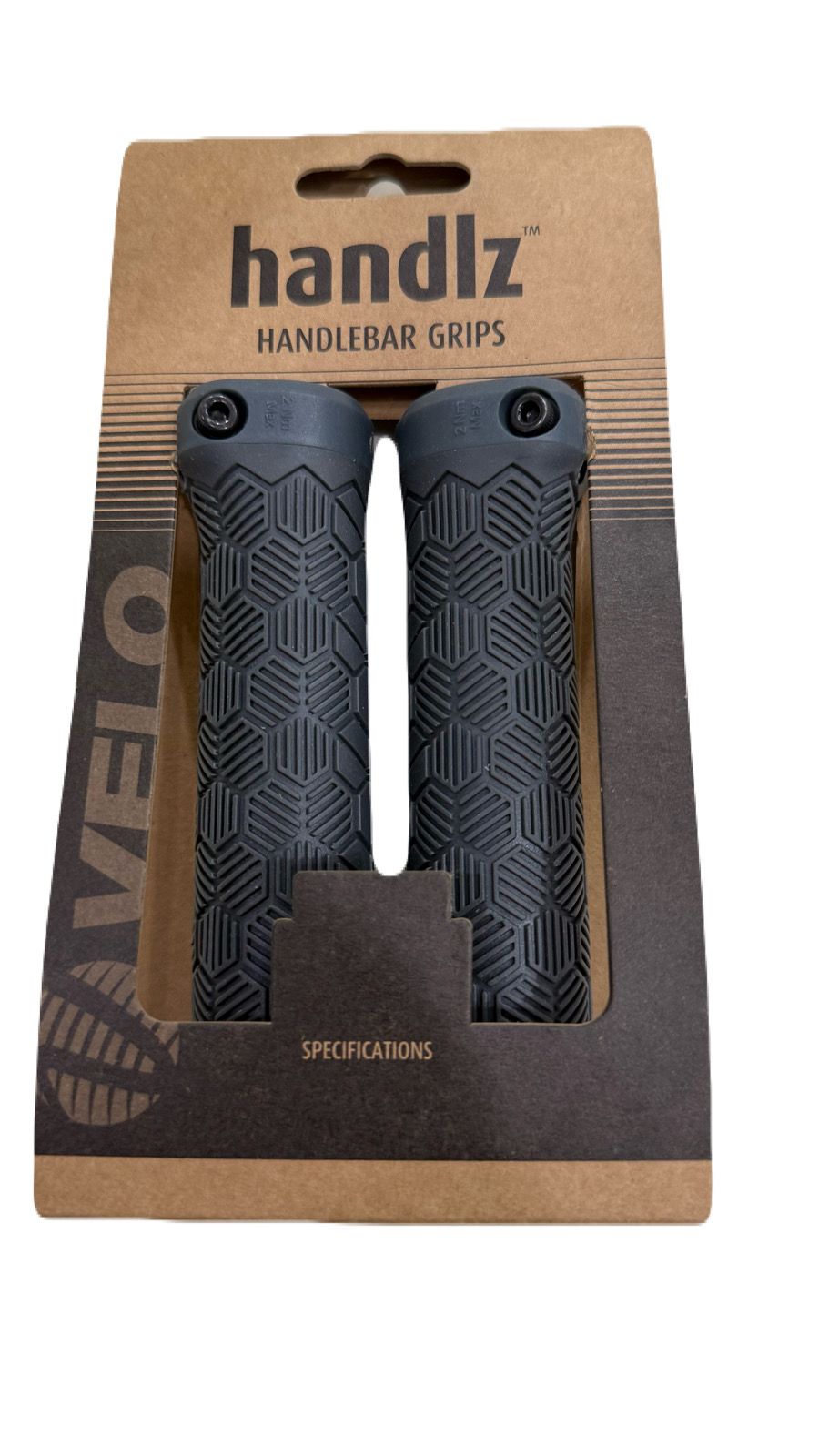 Puños Velo Atornillados Rígidos Gris Oscuro