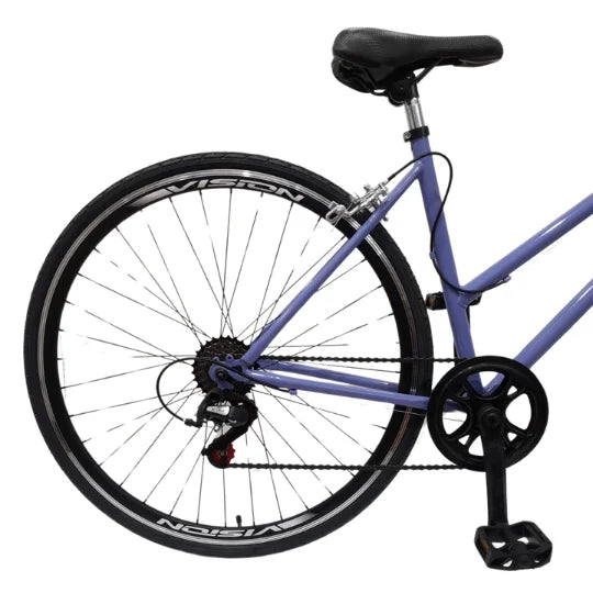 Bicicleta Urbana CKC 700c 7 Velocidades Lila | Estilo y Confort