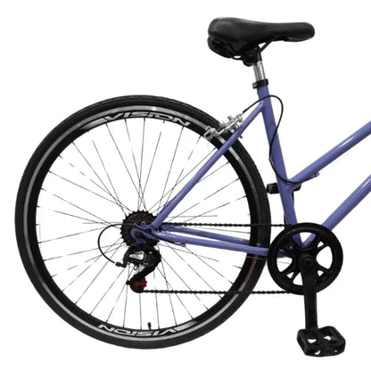 Bicicleta Urbana CKC 700c 7 Velocidades Lila | Estilo y Confort