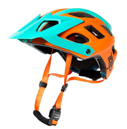 Casco Trip Enduro Naranjo/Celeste