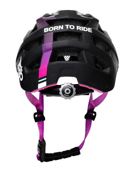 Casco Trip Enduro Negro/Morado S/M