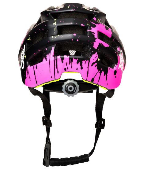 Casco Trip Enduro Negro/Rosa/Amarillo