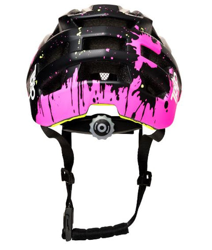 Casco Trip Enduro Negro/Rosa/Amarillo