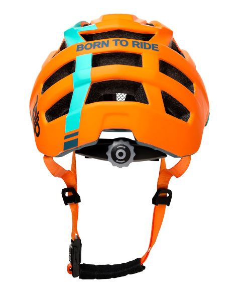 Casco Trip Enduro Naranjo/Celeste