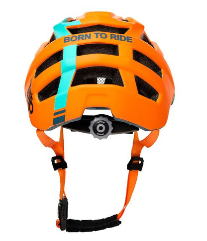 Casco Trip Enduro Naranjo/Celeste