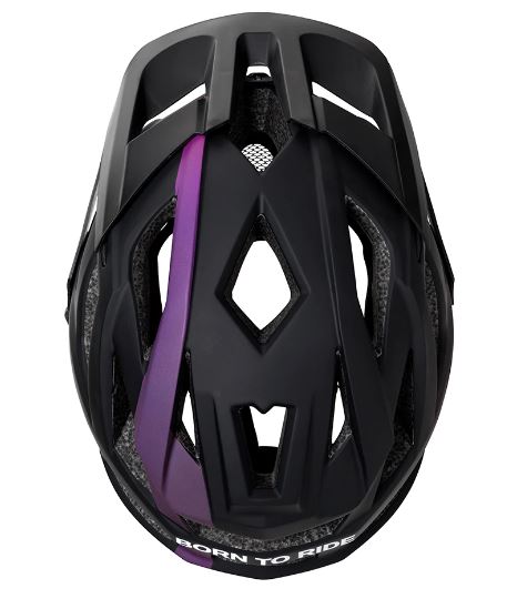 Casco Trip Enduro Negro/Morado S/M