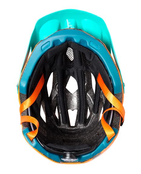 Casco Trip Enduro Naranjo/Celeste