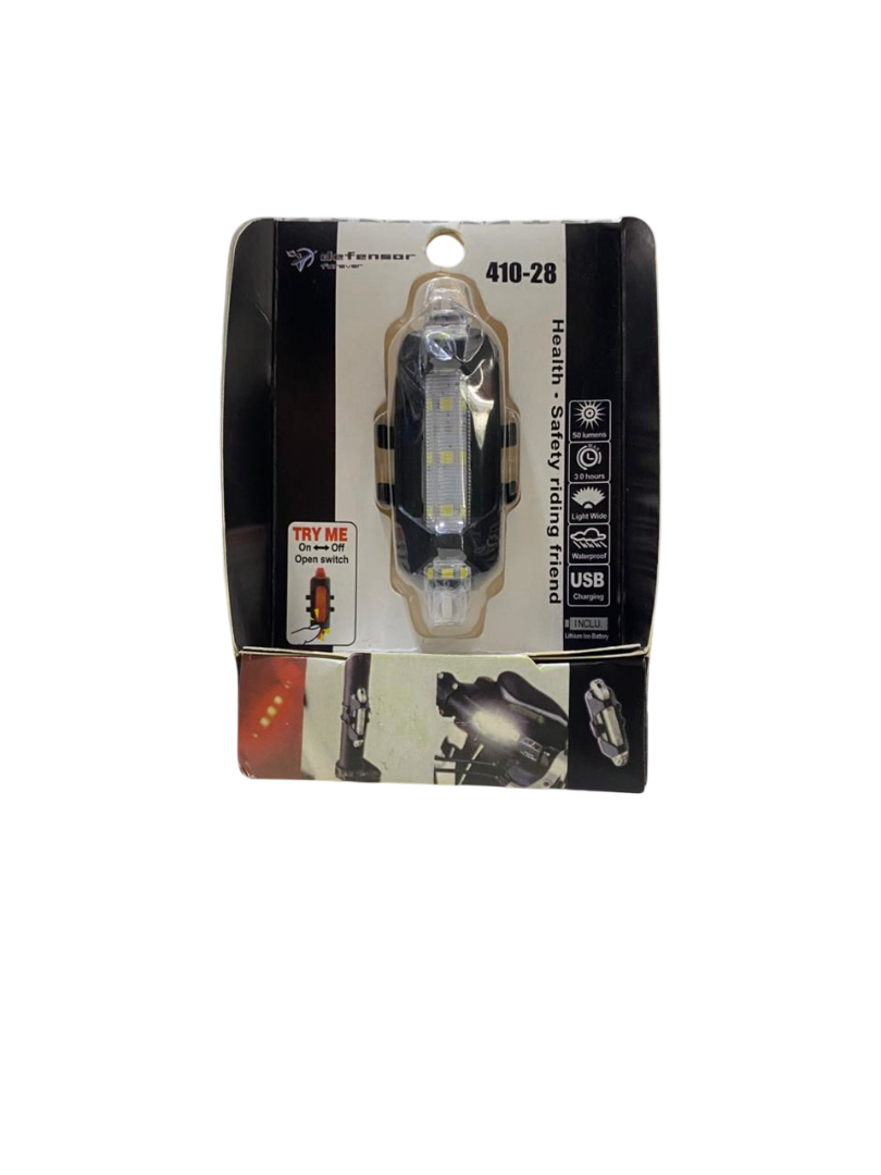 Luz Delantera Recargable para Bicicleta | 5 Modos de Iluminación LED