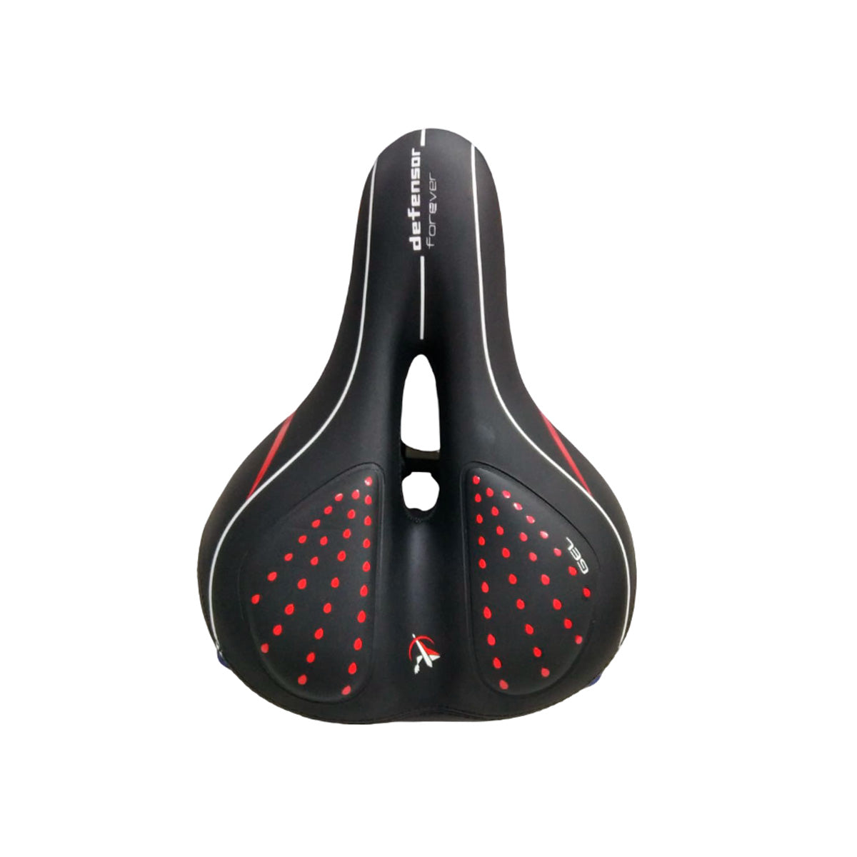 Asiento Ancho Prostático de Gel con Resortes de Goma