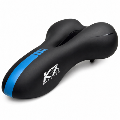 Asiento Gel MTB Prostático K7 | Sillín con Canal Central de Alivio