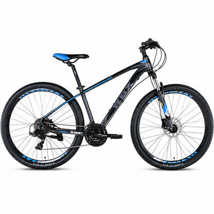 Bicicleta RBX Aro 29 Talla M 24V con Frenos Hidráulicos y detalles Azules