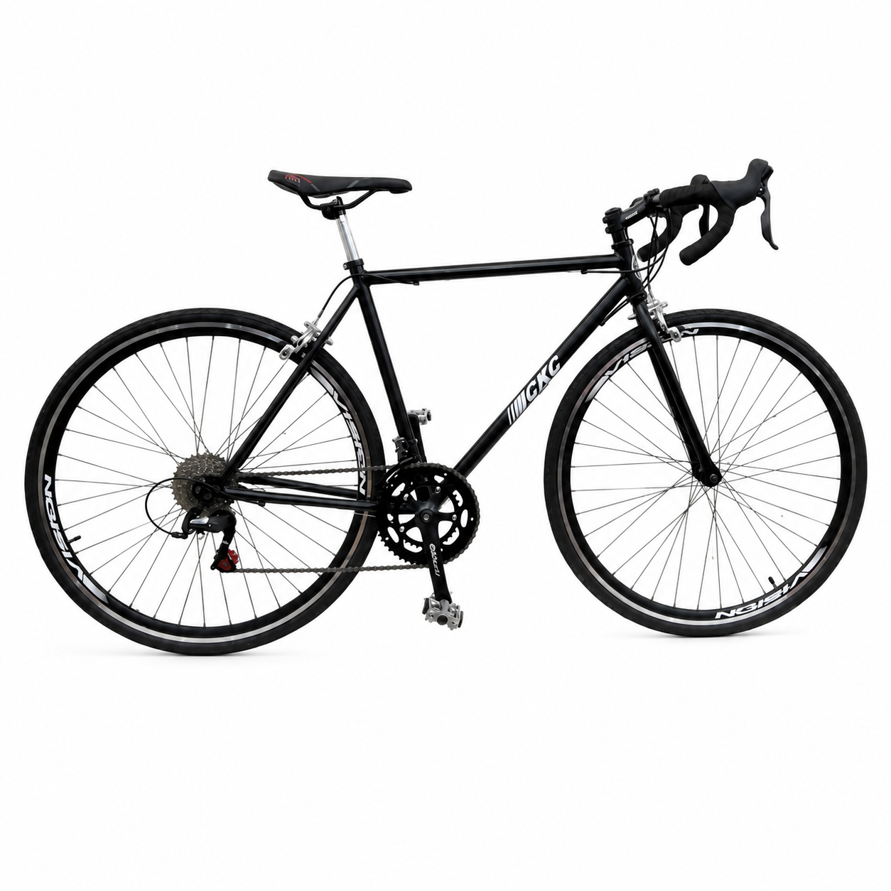 Bicicleta CKC Rutera 2x8 Negra | Bicicleta de Ruta Ligera y Rápida