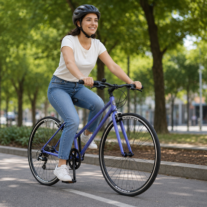 Bicicleta Urbana CKC 700C 7 Velocidades Lila