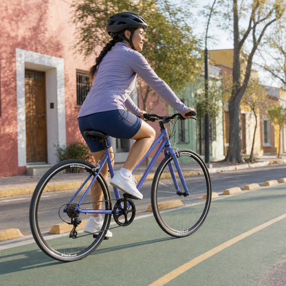 Bicicleta Urbana CKC 700C 7 Velocidades Lila