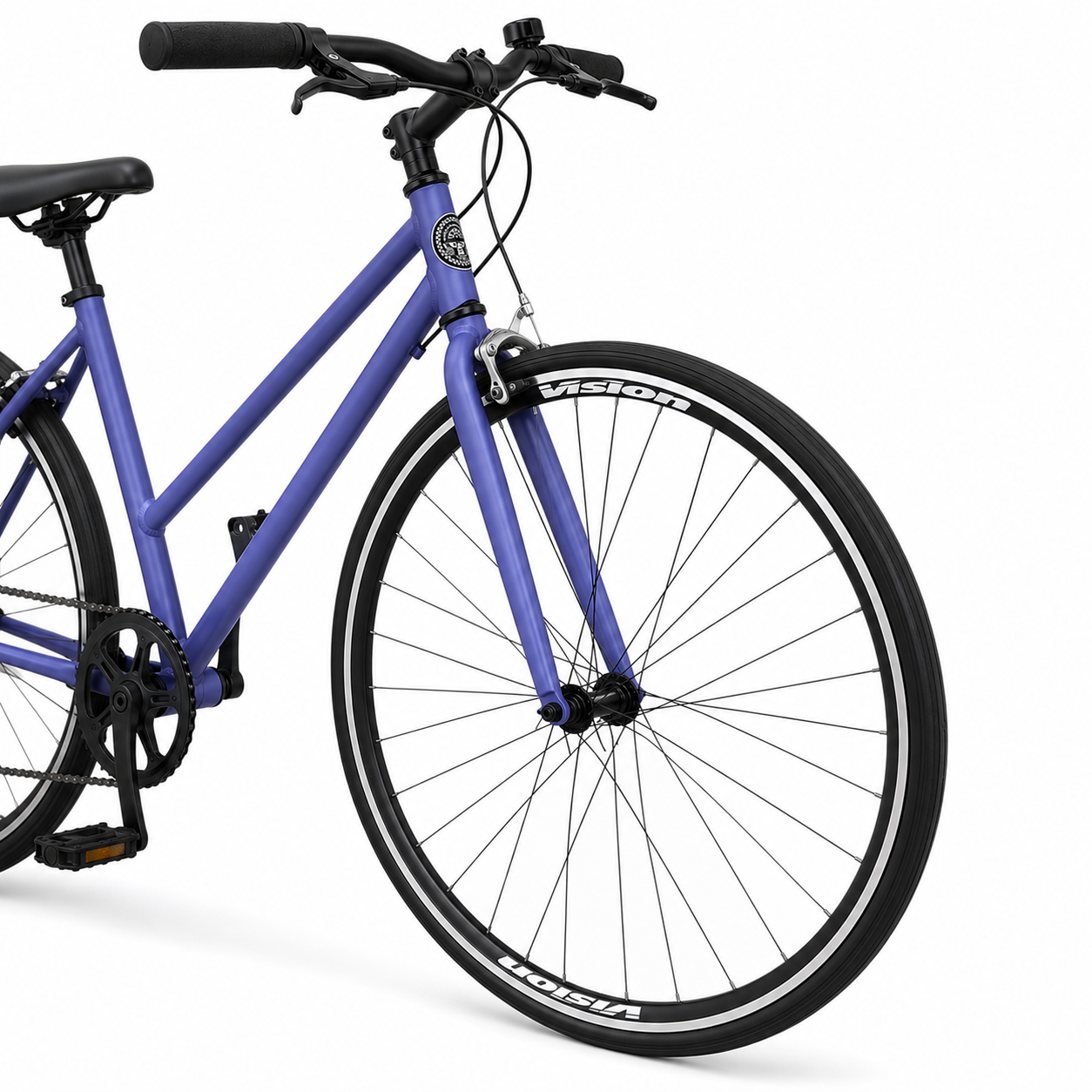 Bicicleta Urbana CKC 700C 7 Velocidades Lila