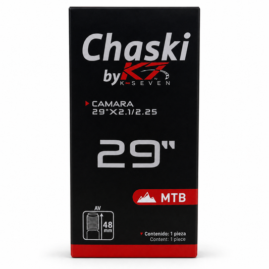 Cámara de Aire Chaski 29 x 2.1/2.25 | MTB Aro 29
