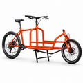 Cargo Bike Urbana 9 Velocidades – Bicicleta de Carga Profesional +100kg con Frenos Shimano