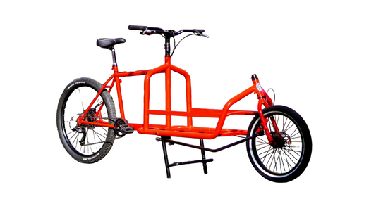 Cargo Bike Urbana 9 Velocidades – Bicicleta de Carga Profesional +100kg con Frenos Shimano