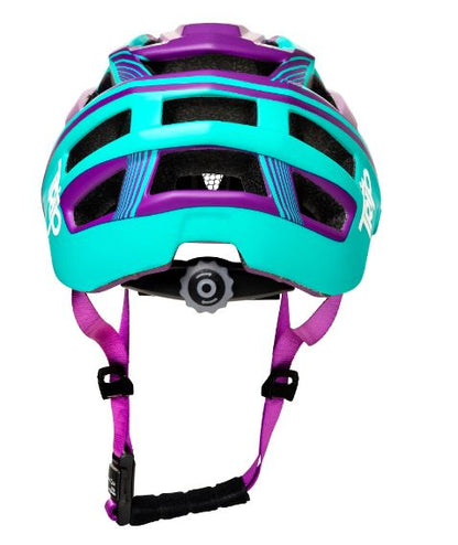 Casco Trip Enduro Morado/Turquesa