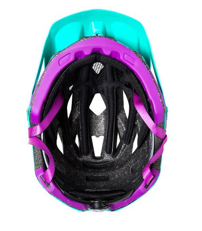 Casco Trip Enduro Morado/Turquesa