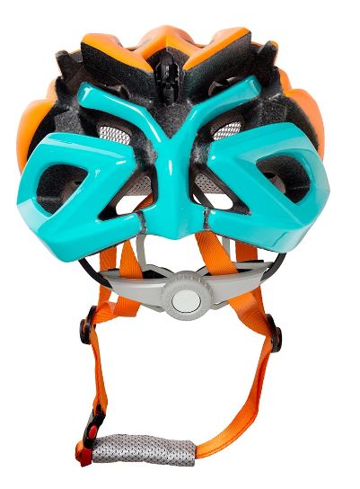 Casco Trip MTB Naranjo/Turquesa