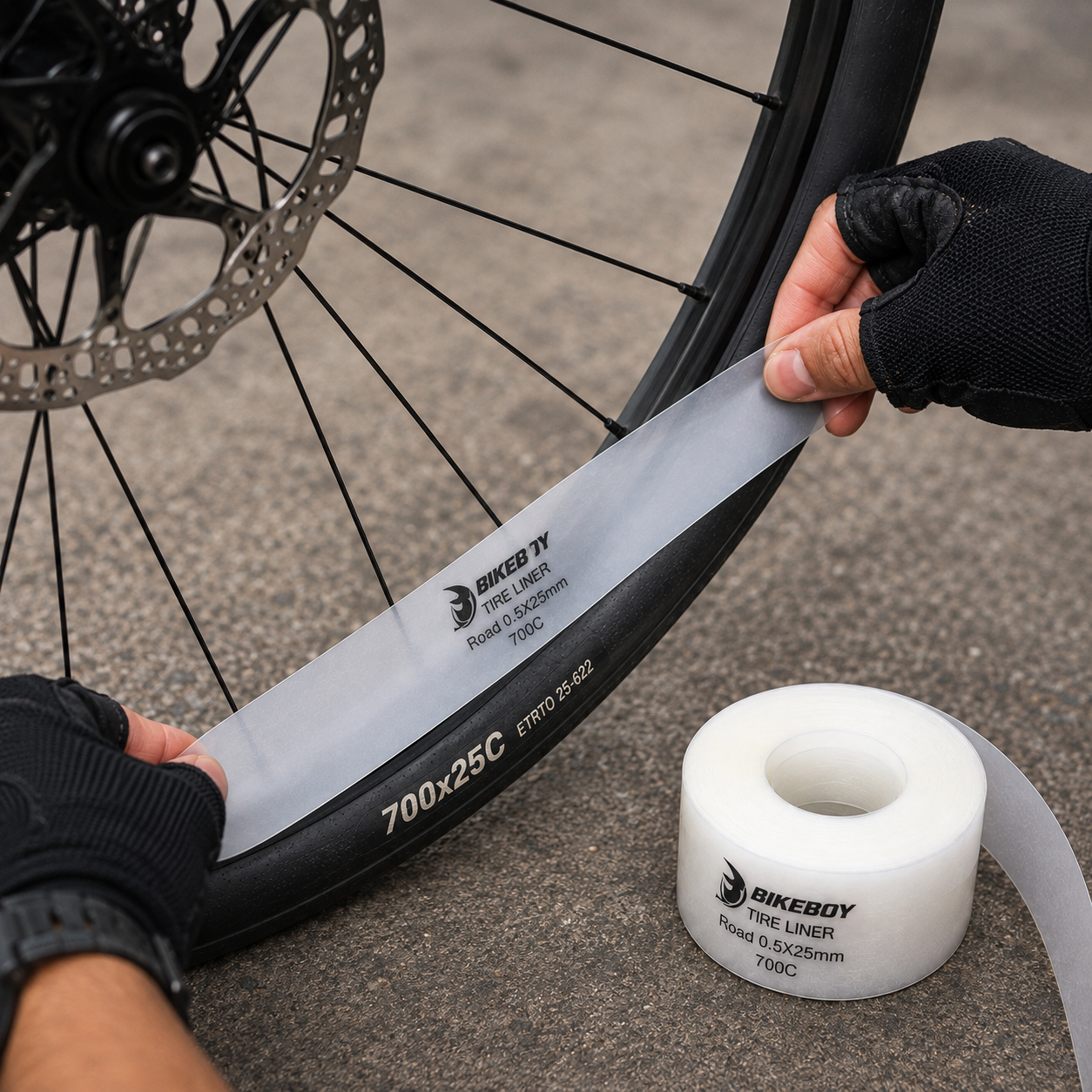 Cinta Antipinchazo Aro 700 | Kit para 2 Ruedas, Ruta y Urbana