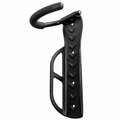 Colgador de Bicicleta Vertical de Acero Negro