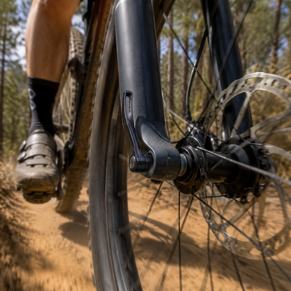 Eje Pasante 15x110 Boost con Palanca de Bloqueo | Rueda Delantera MTB