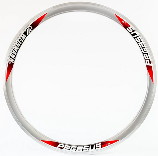 LLanta Weinmann Pegasus Plateada 700C 36H