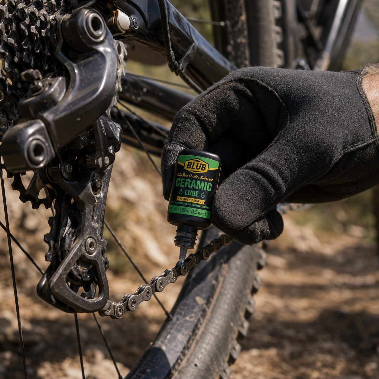 Lubricante Cerámico Blub 15 ml | Formato de Bolsillo para Salidas