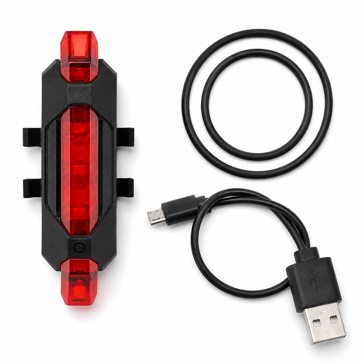 Luz trasera Recargable para Bicicleta | 5 Modos de Iluminación LED
