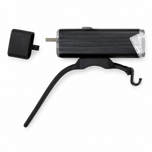Luz Foco Delantero Recargable para Bicicleta de Aluminio