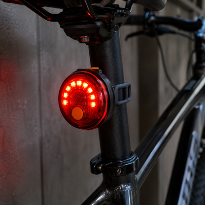 Luz Trasera Roja Recargable para Bicicleta | Potente y Duradera LED