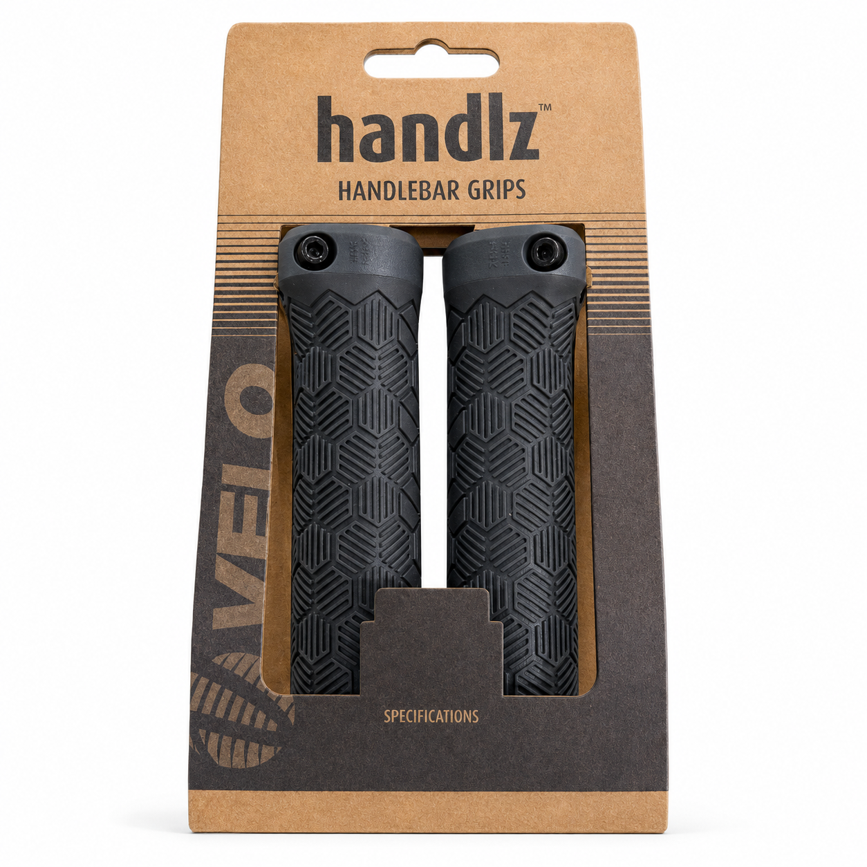 Puños Velo Atornillados Rígidos Gris Oscuro