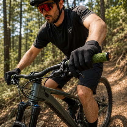Puños Velo Atornillados Rígidos Verde Militar